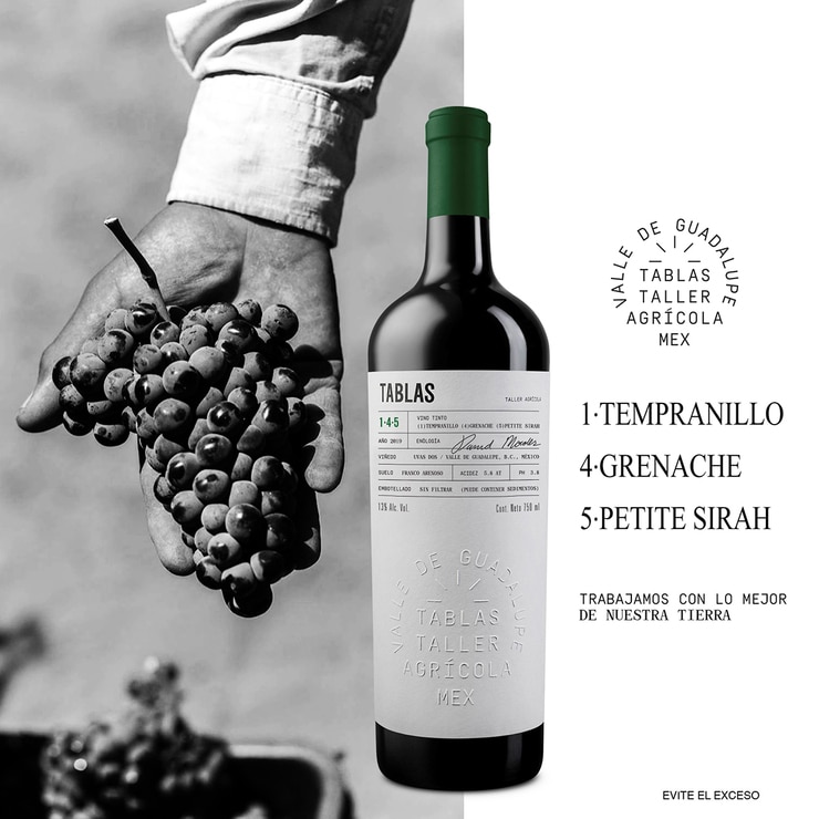 Vino Tinto Tablas 750 ml