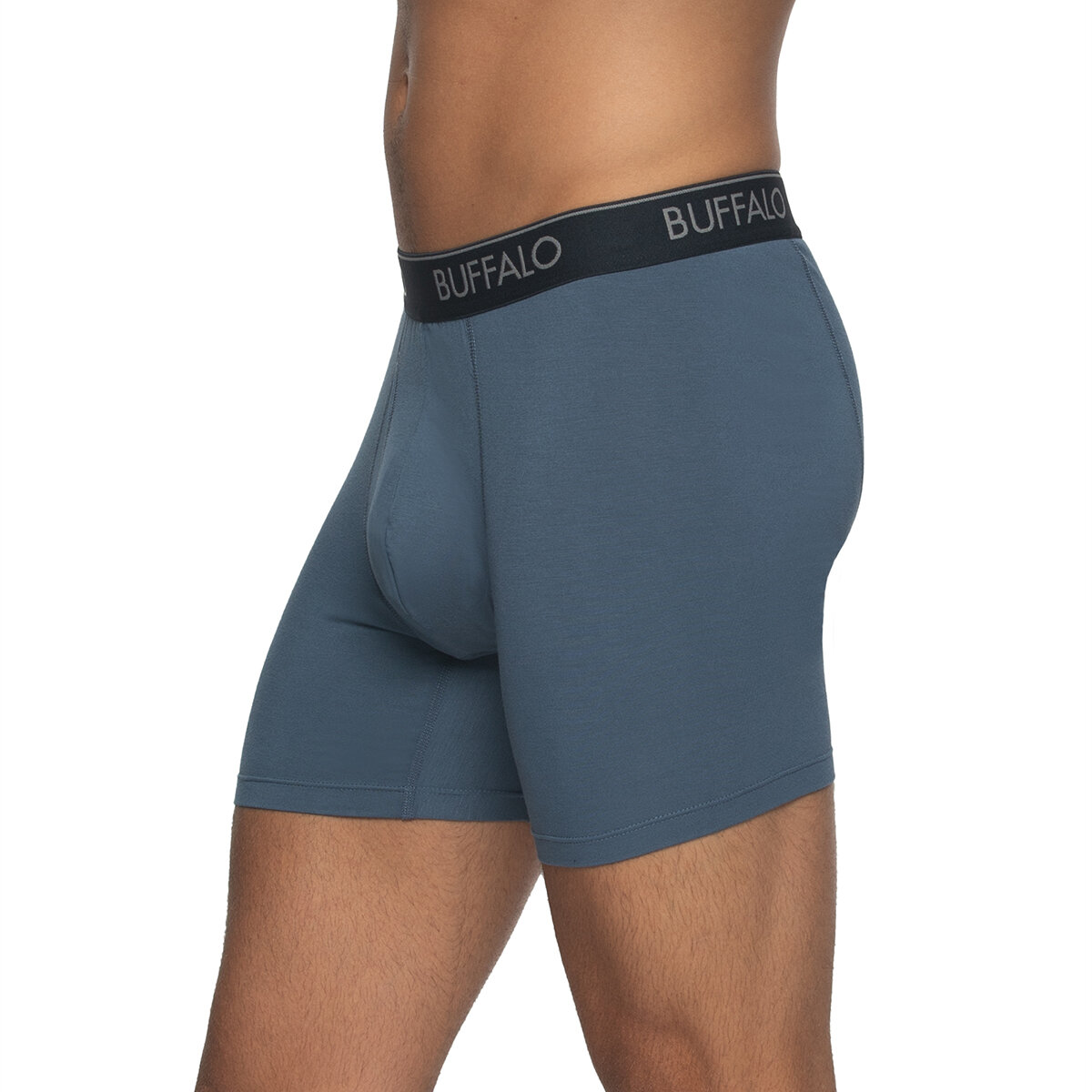 Buffalo David Bitton Bóxers para Caballero 4 piezas azul mediana