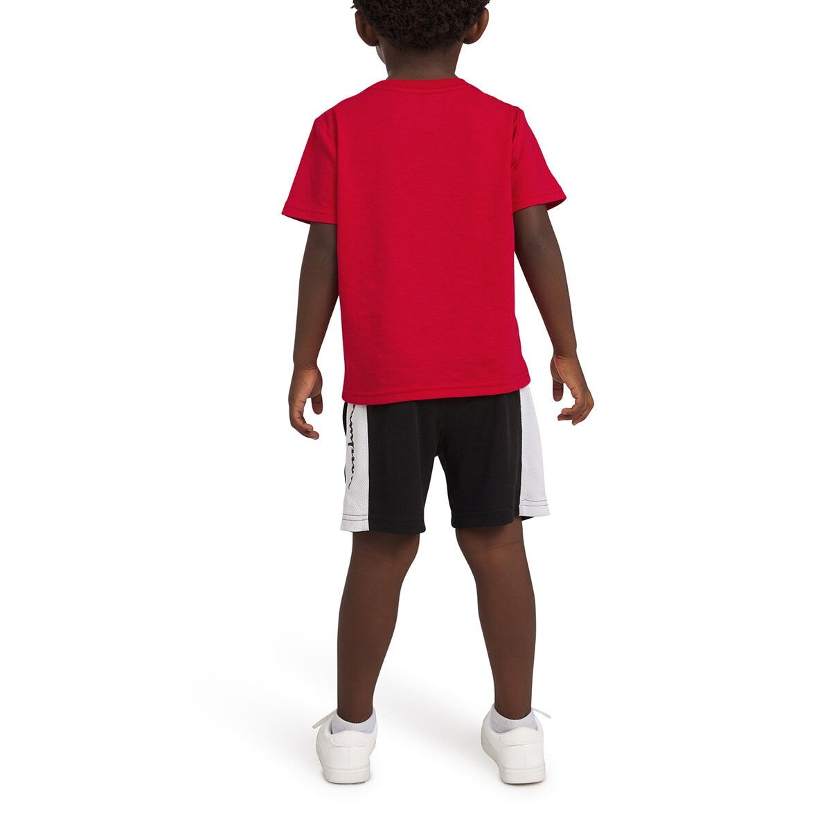 Champion Conjunto de 4 piezas para Niños y Niñas Rojo / Negro 6 Años