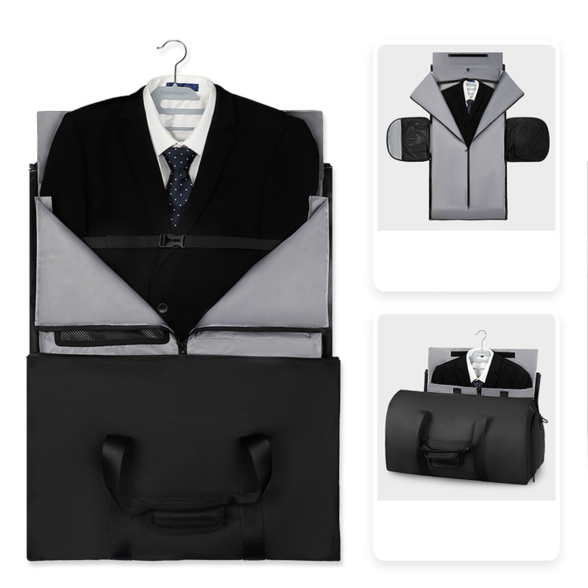 Mark Ryden, Maleta Plegable con Compartimento para Trajes, Impermeable y Elegante