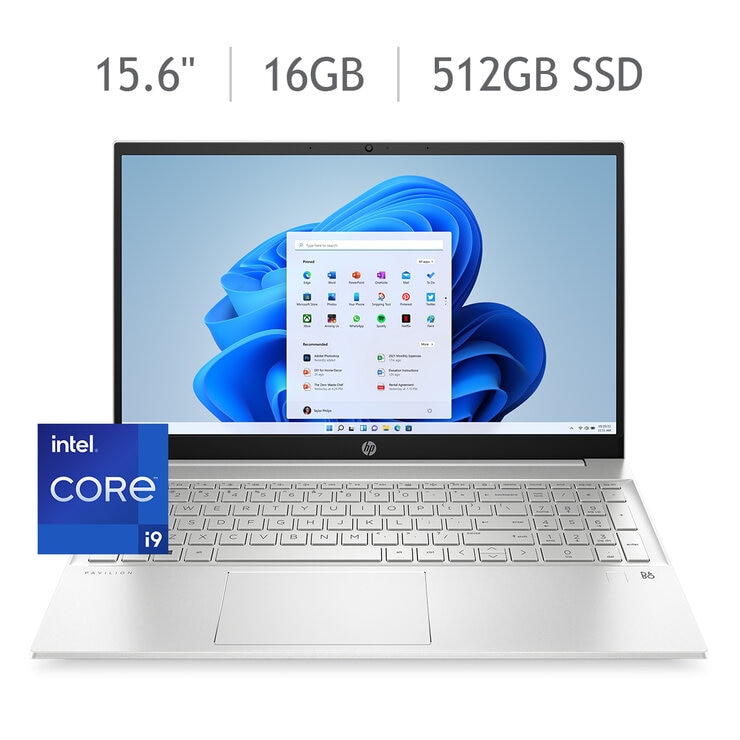 HP Pavilion 15-eg2505la Laptop 15.6" Full HD Intel Core i7 16GB 512GB SSD
