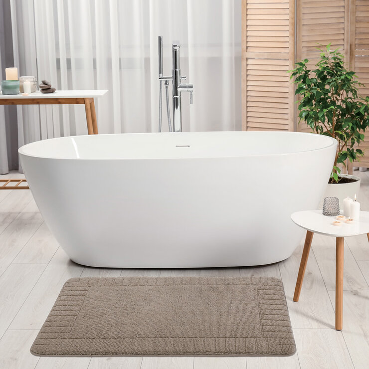 Tapete de Baño de Espuma Viscoelástica, Varios Colores Tapete de Baño de Espuma Viscoelástica, Varios Colores