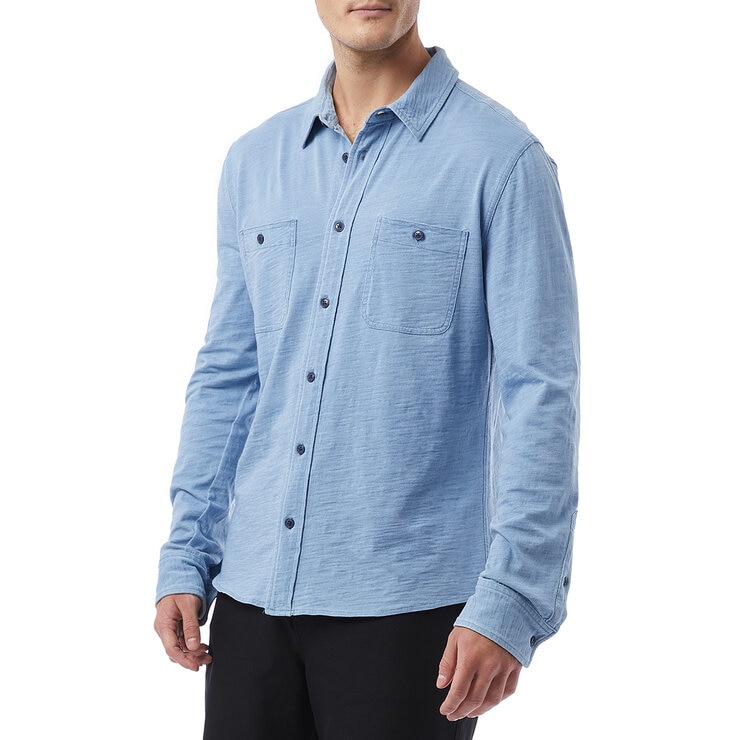 32 Degrees Cool Camisa para Caballero Extra Extra Grande azul