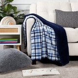 Life Comfort, Frazada Individual, Modelo Cuadros