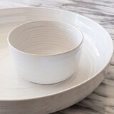 Over & Back Botanero Chip & Dip de Cerámica, 2 piezas