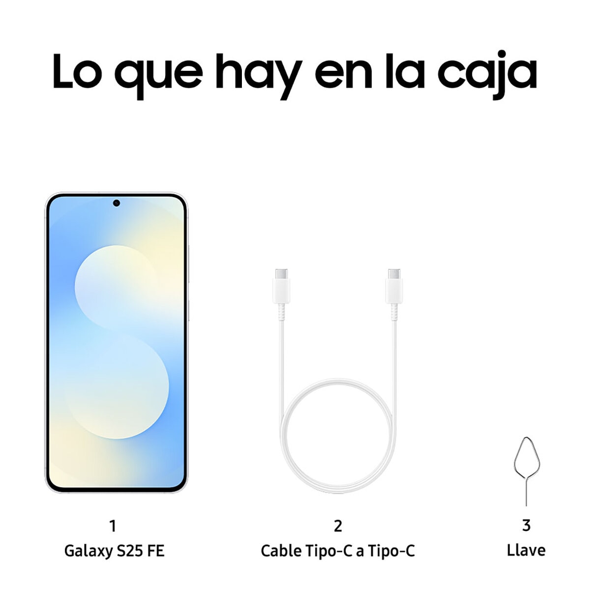 Samsung Galaxy S25 FE 128GB Azul Hielo