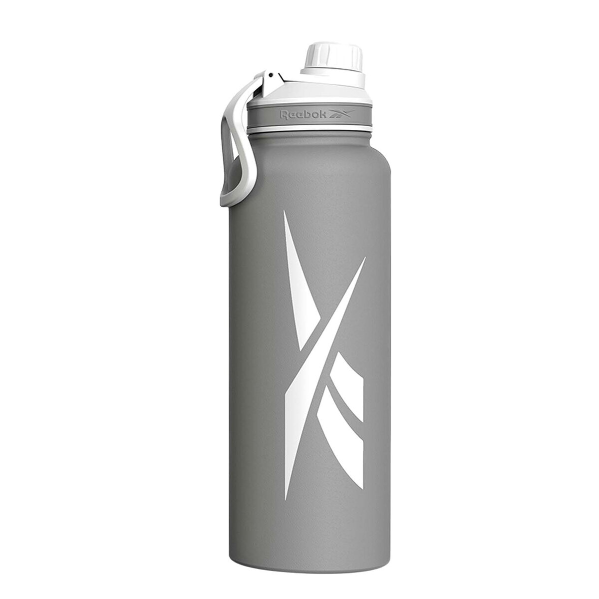 Reebok Botella de Agua de Acero Inoxidable 1200 mL Gris