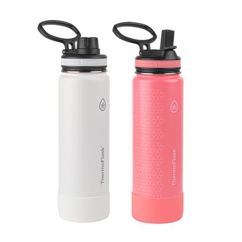 Thermoflask Juego de Botellas de Acero Inoxidable con Aislamiento al Vacío de Doble Pared 710ml