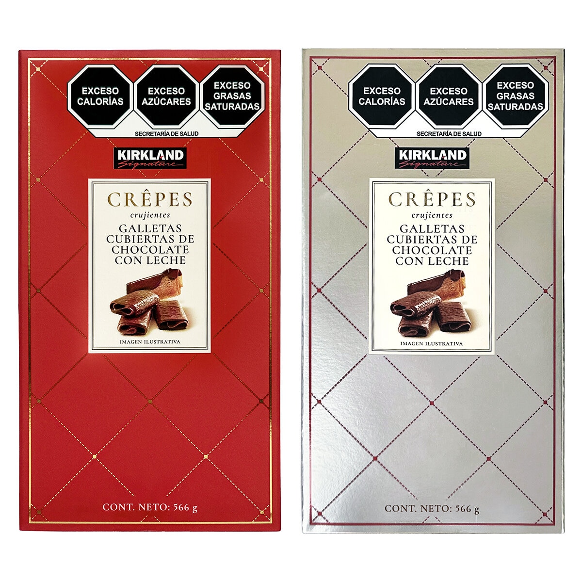 Kirkland Signature Galletas Cubiertas de Chocolate Belga 566 g