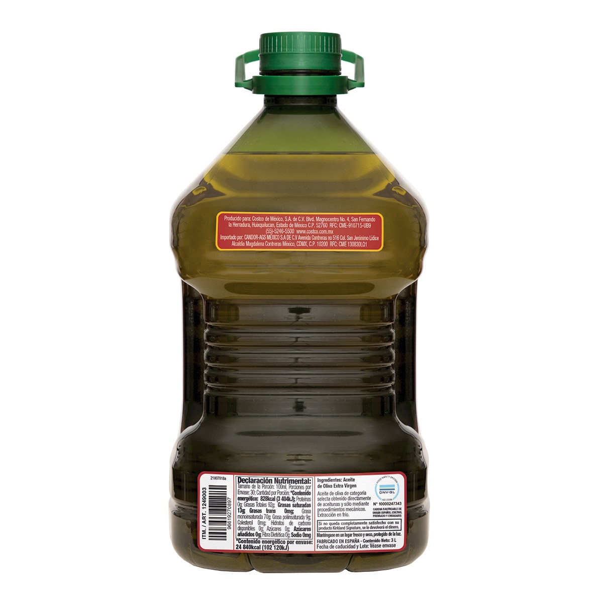 Aceite de oliva extra virgen San Lucas 4 L