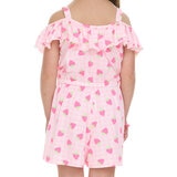 LiMiTeD Too Jumpsuit 2 piezas para Niñas Rosa fresas 5 Años