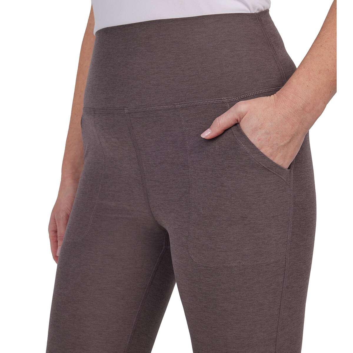 Kirkland Signature Leggins para Dama café chica