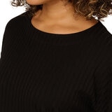Adrianna Papell Blusa para Dama Negro EE Grande