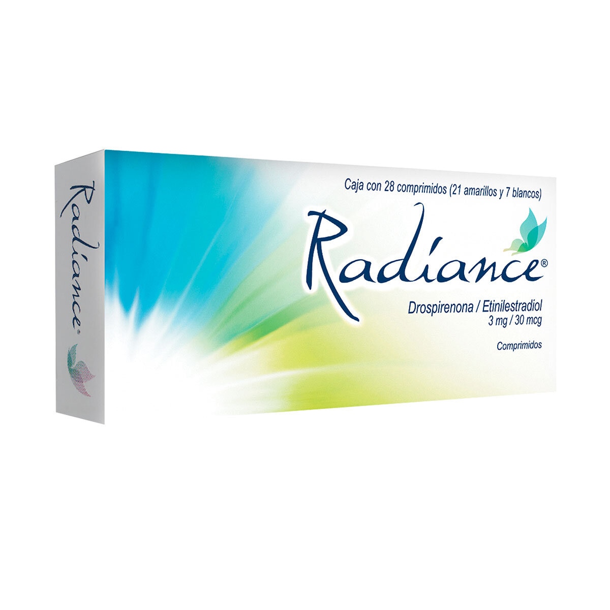 Radiance 3 mg / 30 mcg con 28 Comprimidos