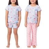 Saint Eve Pijama 3 piezas para Niños y Niñas Azul 5 / 6 Años