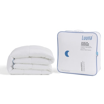 Luuna, Relleno de Duvet de Microfibra para Primavera/ Otoño, Tamaño Individual