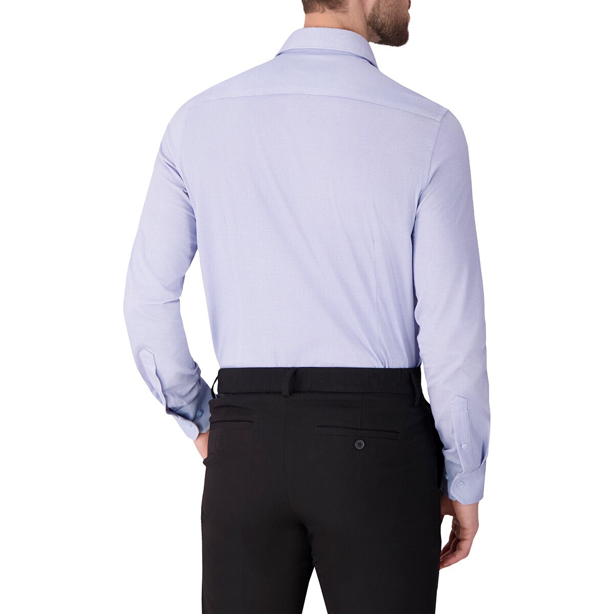 Victor Emmanuel Camisa para Caballero Azul Cuello 16 Manga 34/35