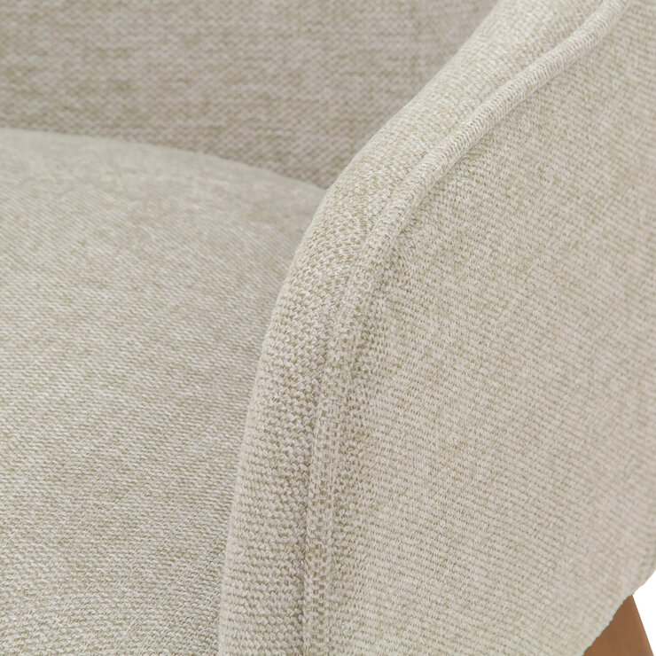 Tamarindo, Sillón de Tela Beige