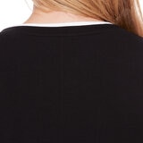 S.C. & CO. Blusa para Dama Negro Extra Grande