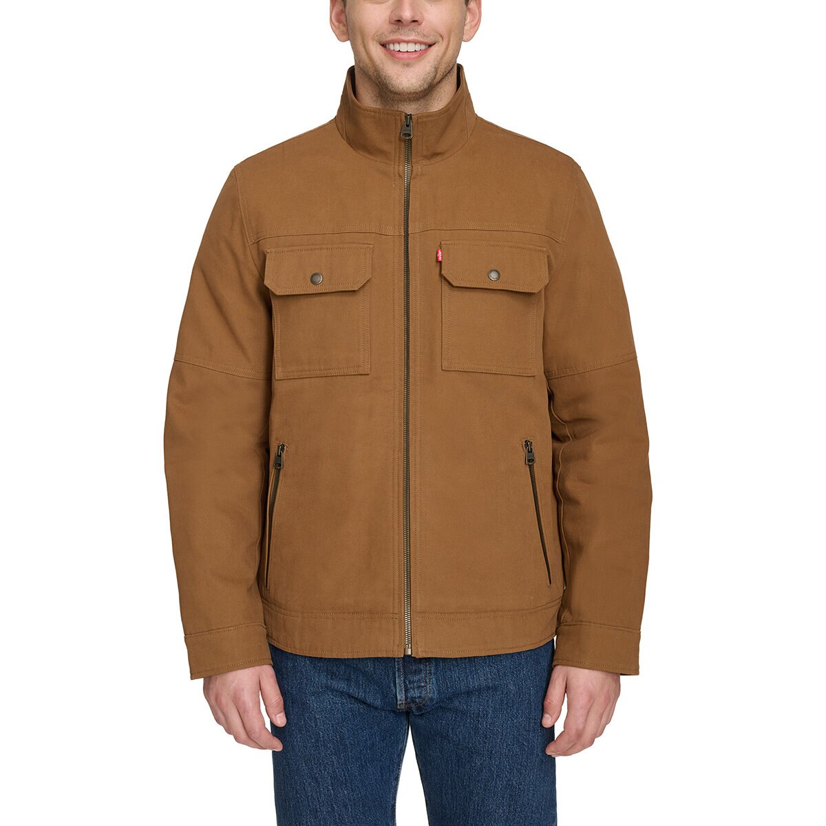 Levi's Chamarra para Caballero Café Extra Grande Levi's Chamarra para Caballero Café Extra Grande