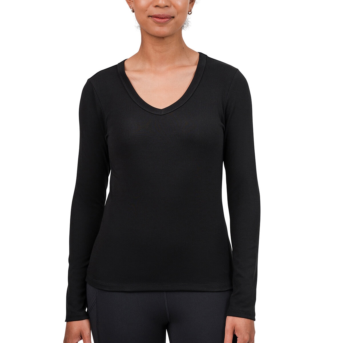 Kersh Camiseta para Dama Negro Grande