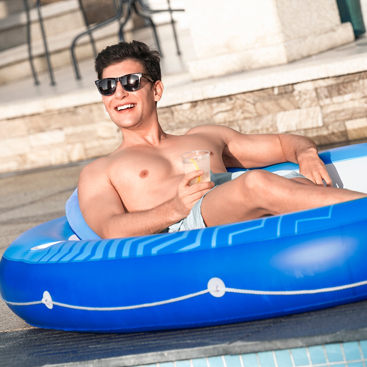 H2OGO! Flotador para Piscina 2 piezas