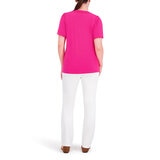 Jones NY Signature Blusa para Dama Rosa Extra Grande