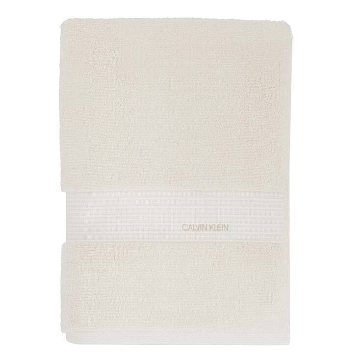 Calvin Klein, Toalla de Baño, Crema Calvin Klein, Toalla de Baño, Crema