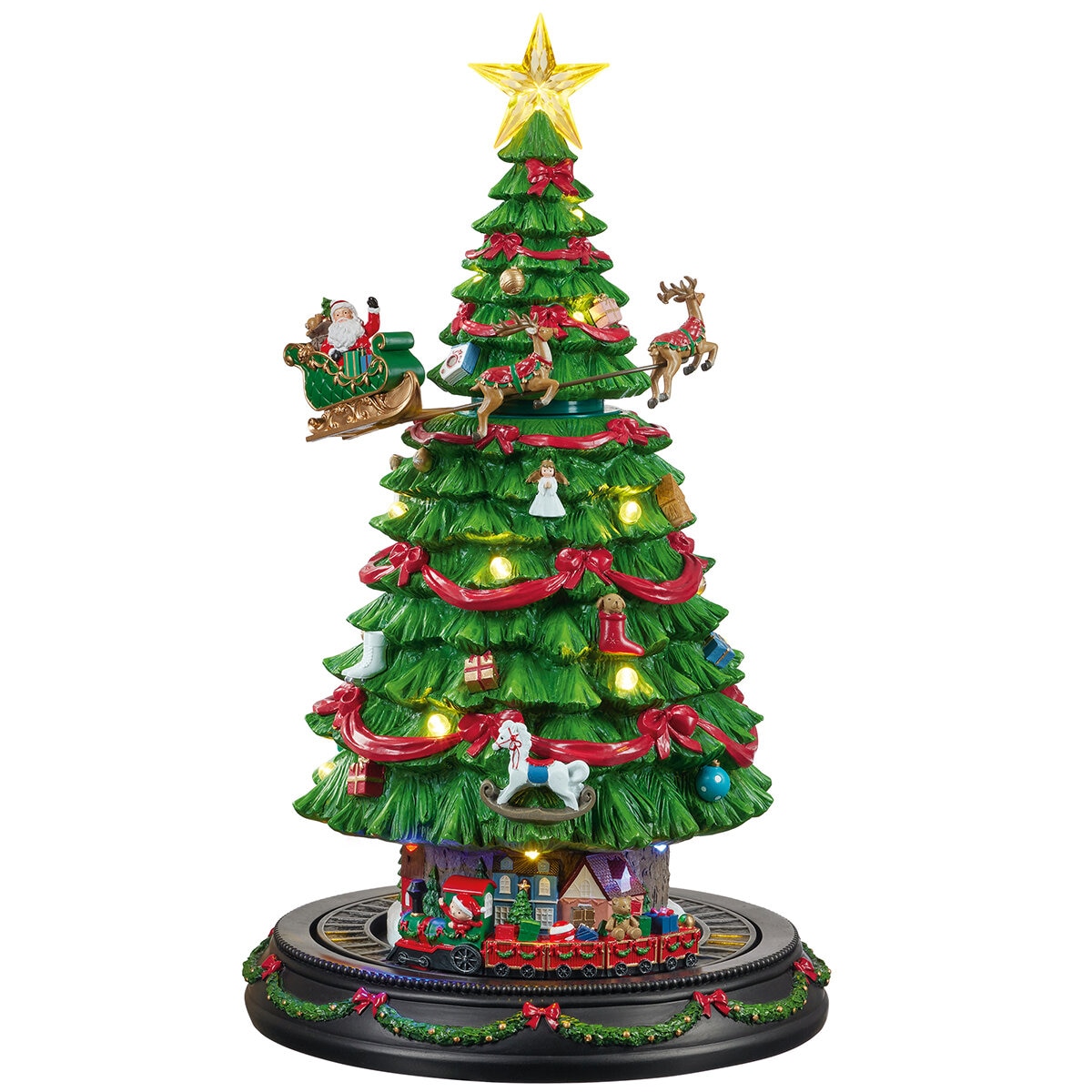Árbol Navideño con Música y Luces LED