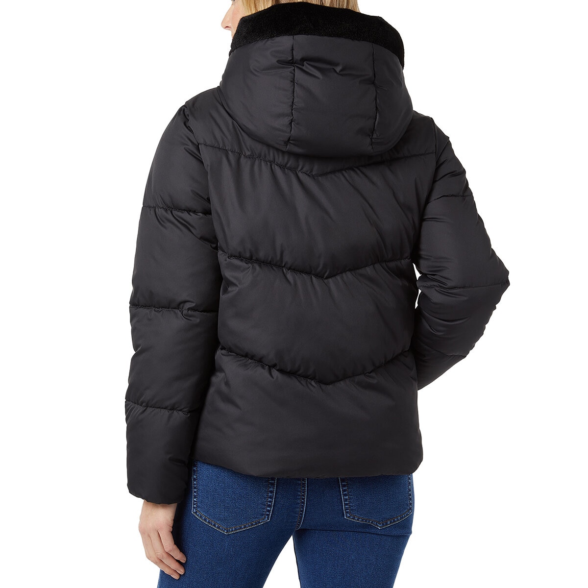 32 Degrees Heat Chamarra para Dama Negro Extra Grande