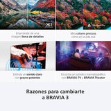 Sony Pantalla 85” 4K UHD Google TV