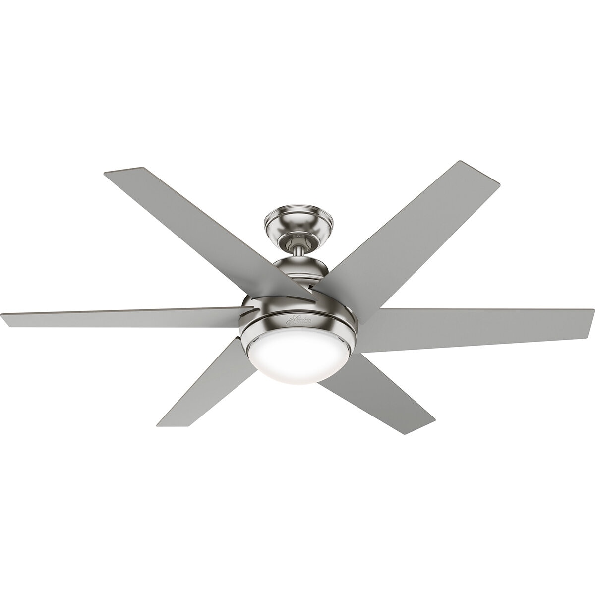 Hunter, Ventilador Sotto Brushed Nickel 52" 