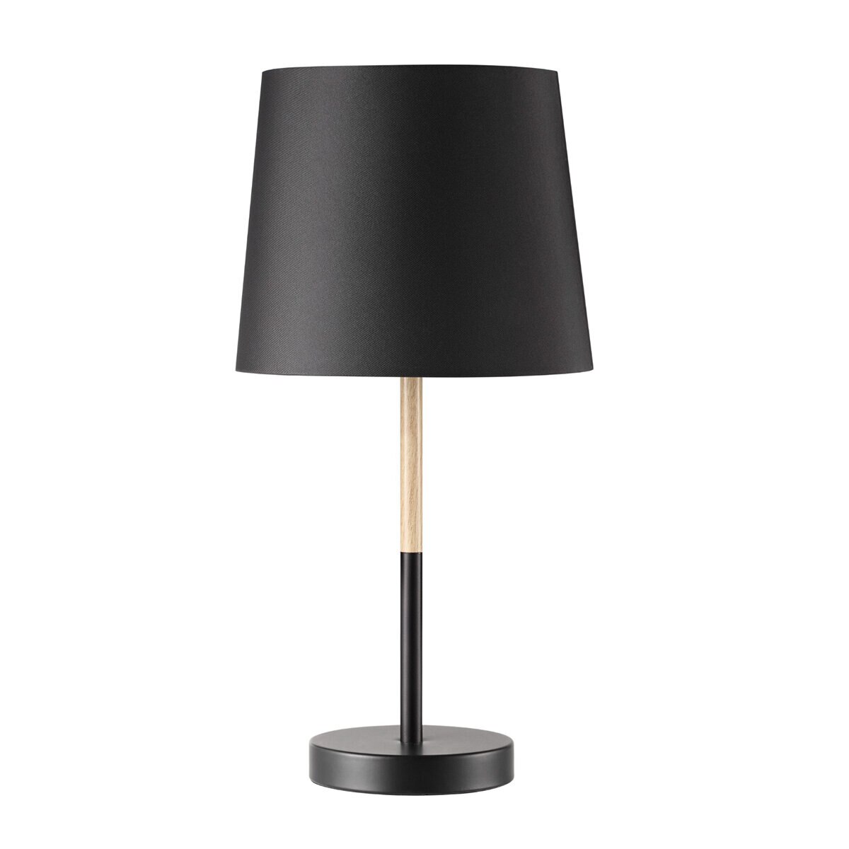 Artiva, Lámpara de Mesa, Base de Metal, Pantalla Negra