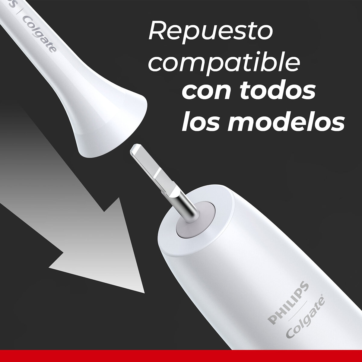 Philips Colgate, Sonic Pro Refills Edición Cuidado de Encías, 6 piezas