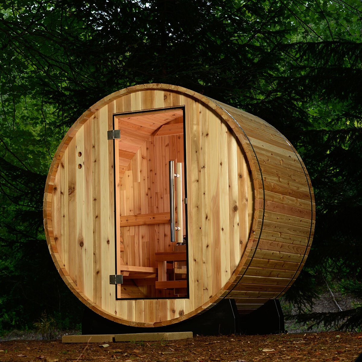 Sauna con Diseño de Barril Almost Heaven Duet, 2 Personas Sauna con Diseño de Barril Almost Heaven Duet, 2 Personas