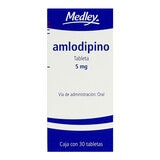 AMLODIPINO 5 MG 30 TAB SANOFI NADRO