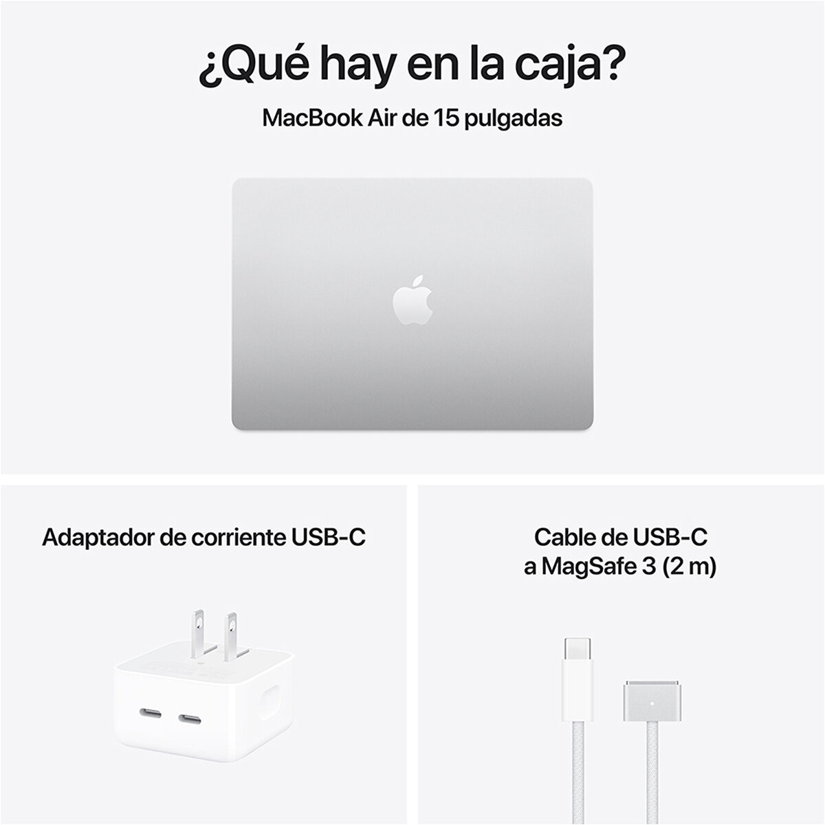 Apple MacBook Air 15" Chip M4 512GB Plata