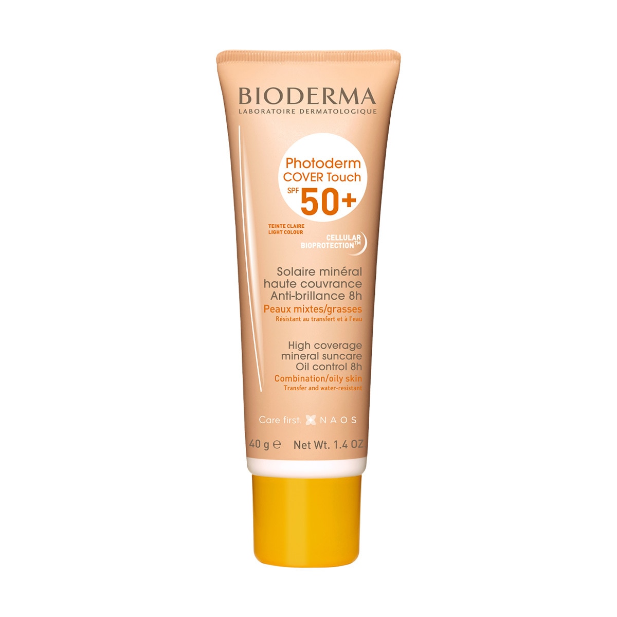 Bioderma Photoderm Cover Touch FPS 50+ Tono Claro 40ml