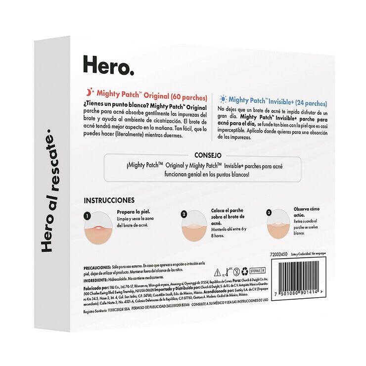 Hero Mighty Patch, Parches para Acné 84 pzas