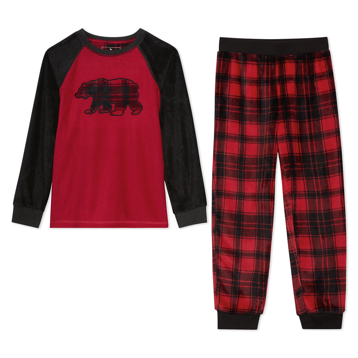 Eddie Bauer Pijama para Niños Rojo 18 Años