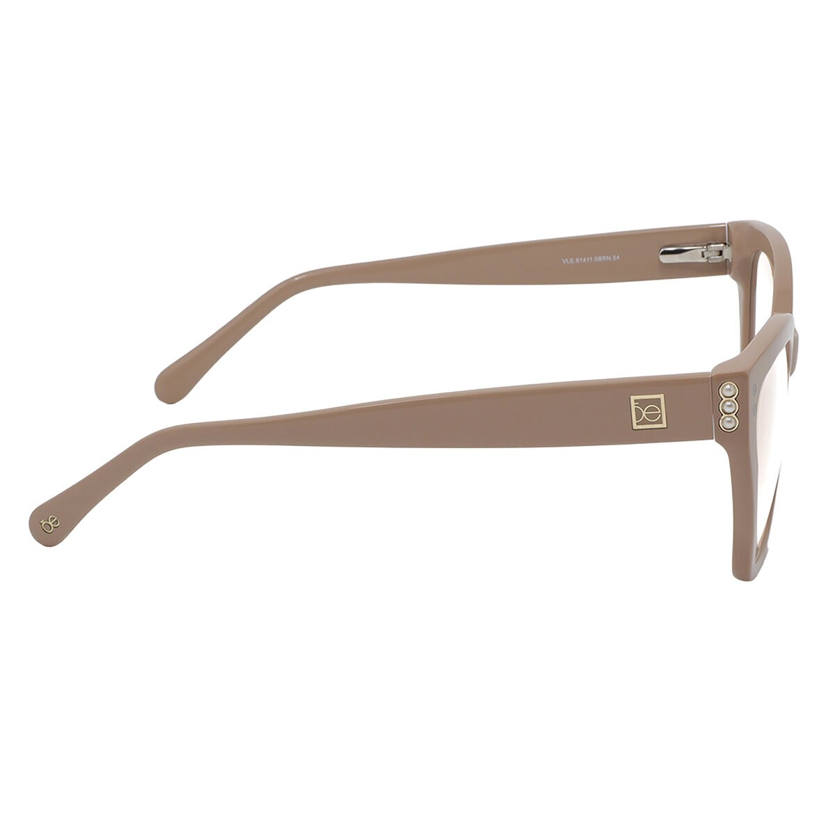 Cloe VLE.61411.0BRN.54 Armazón Oftálmico + Clip Solar Polarizado