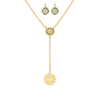 Mayfer, Juego de Mandalas con Collar y Aretes 