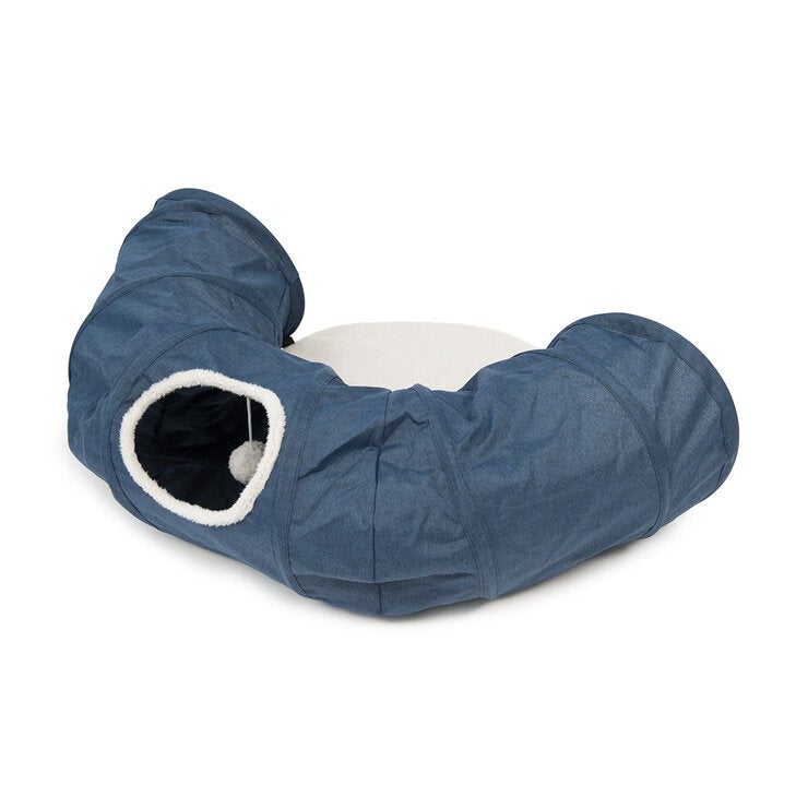 Catit Tunel/Cama para Gato 1 pza color azul Catit Tunel/Cama para Gato 1 pza color azul