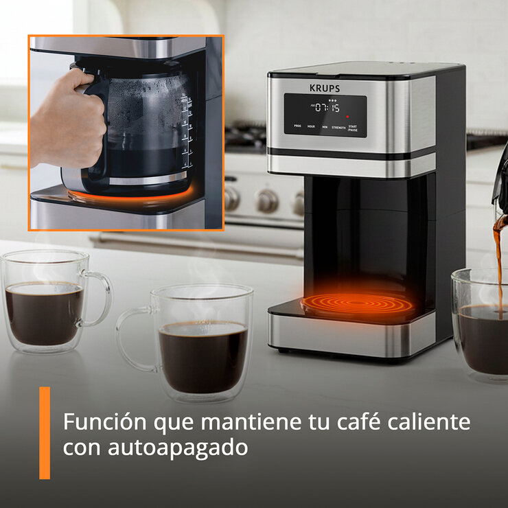 Krups Cafetera de Goteo 14 Tazas