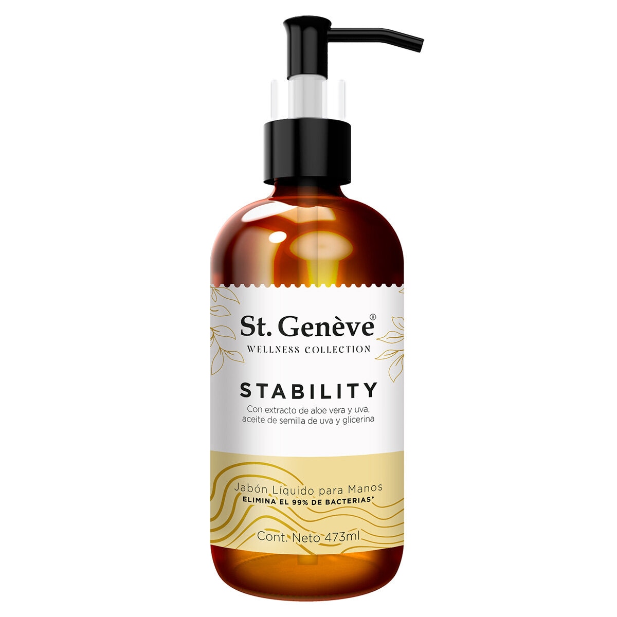 St. Geneve Wellness Collection Jabón Líquido para Manos, 3 pzas