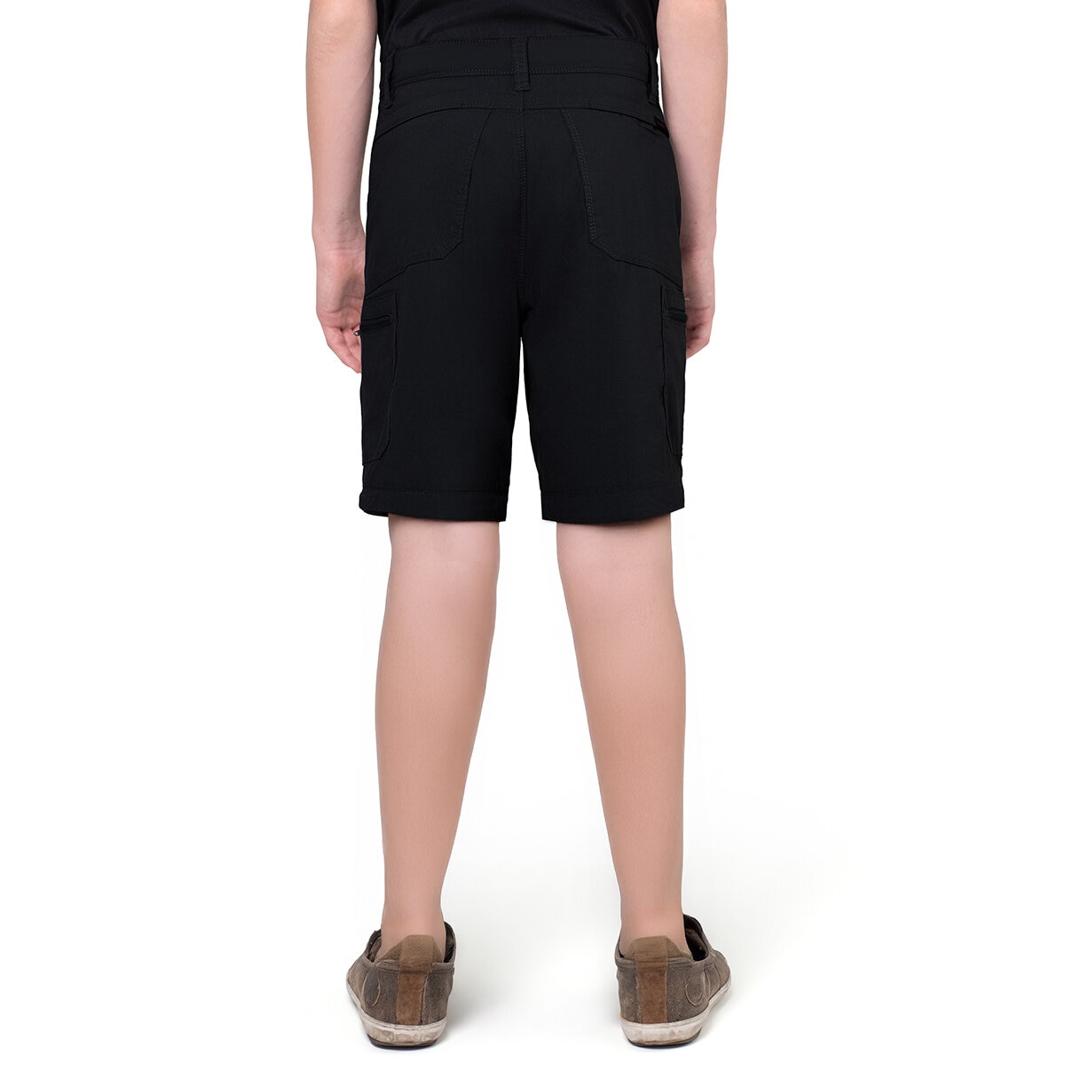 Wearfirst Pantalones convertibles para Niños Negro 7 / 8 Años