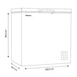 Hisense Congelador 9'