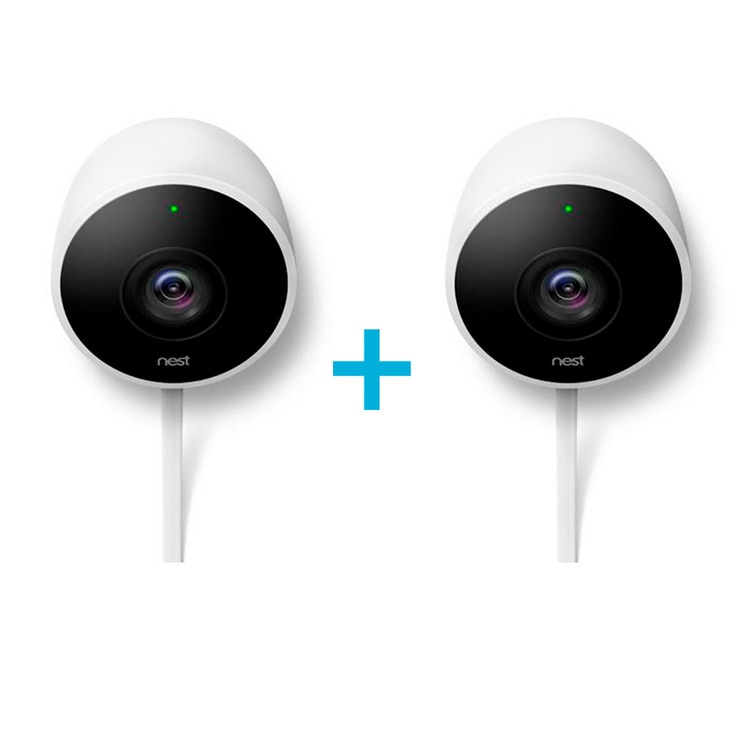 Nest cámara de seguridad 1080p HD 2 piezas Costco México