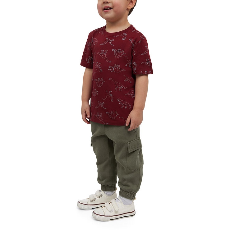 Lands' End Conjunto de 4 Piezas para Niños y Niñas Rojo 4 Años