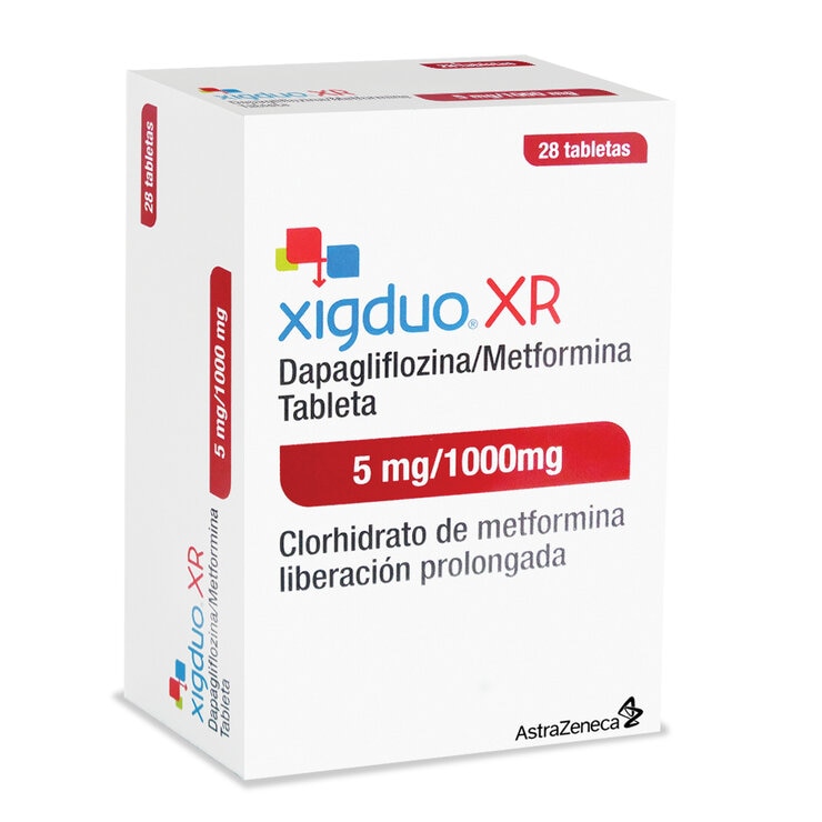 Xigduo XR 5mg/1000 mg 28 Tabletas